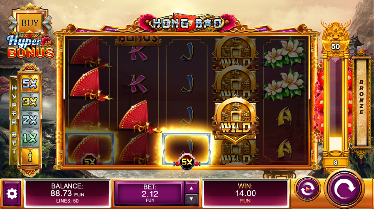 Hong Bao top multiplier win