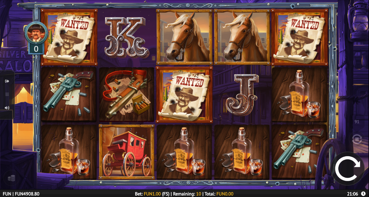 I am the Law free spins mode