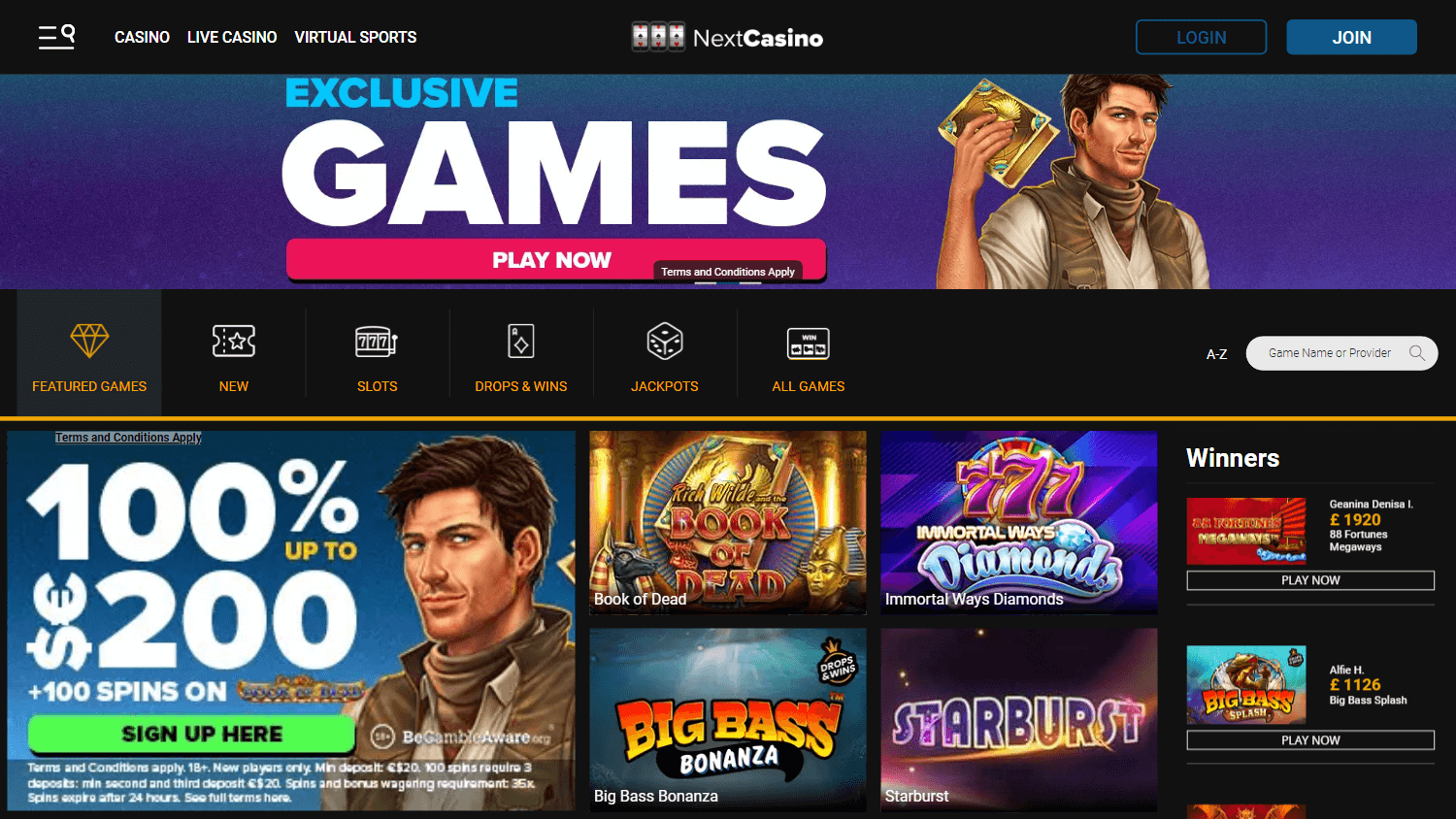 next_casino_homepage_desktop