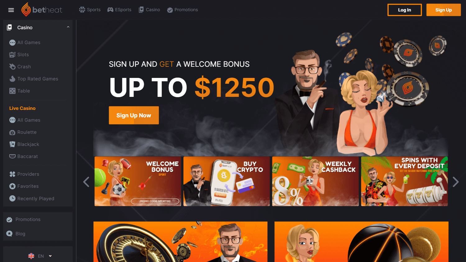 betheat_casino_homepage_desktop