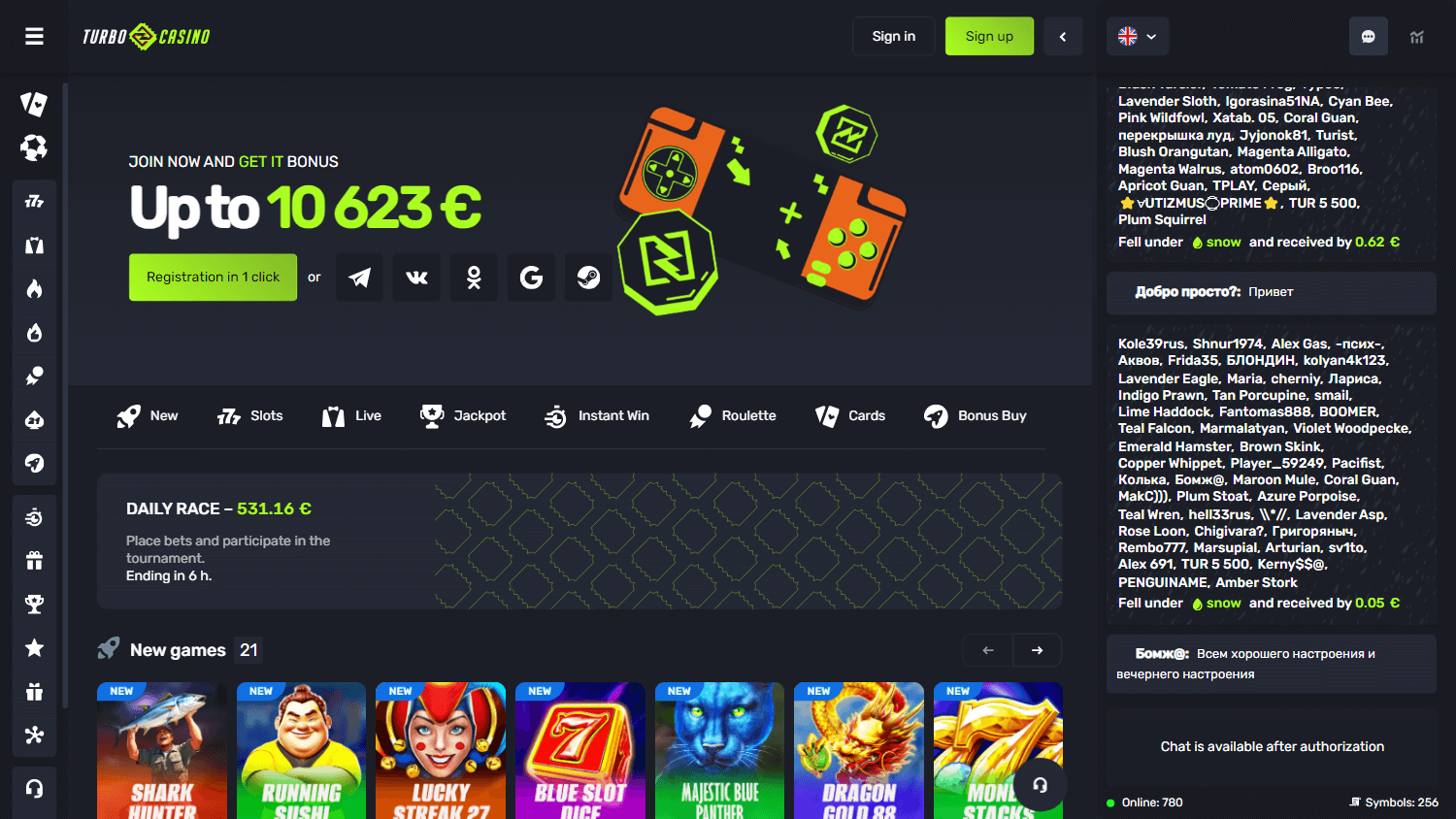 turbo_casino_homepage_desktop