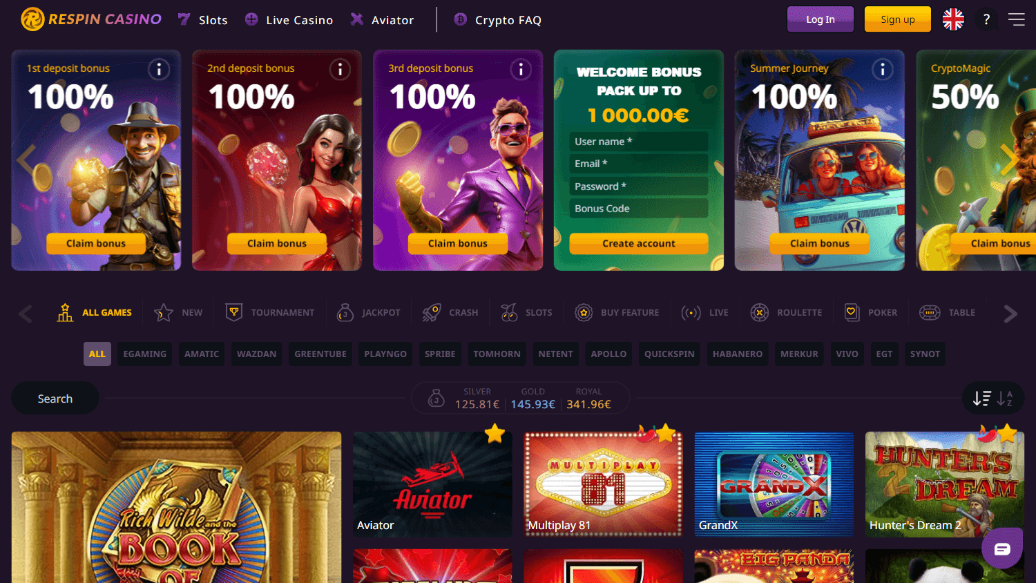 respin.bet_casino_homepage_desktop