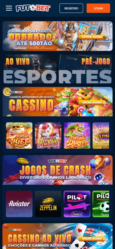 futbet_casino_homepage_mobile