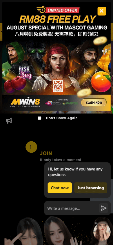 mwin8_casino_homepage_mobile