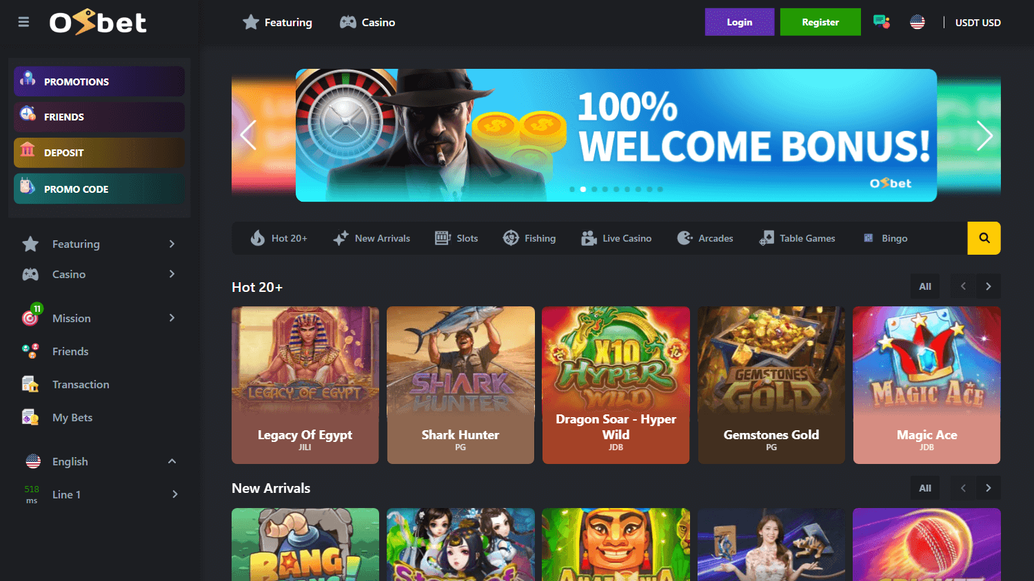 osbet_casino_homepage_desktop