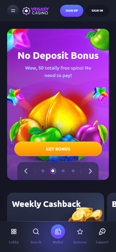 vegasy_casino_homepage_mobile