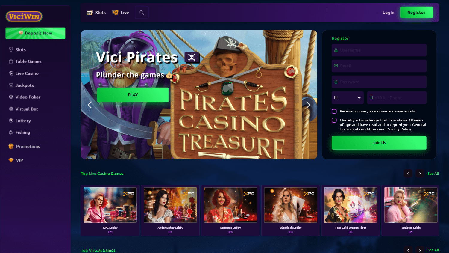 viciwin_casino_homepage_desktop