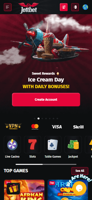 jettbet_casino_homepage_mobile