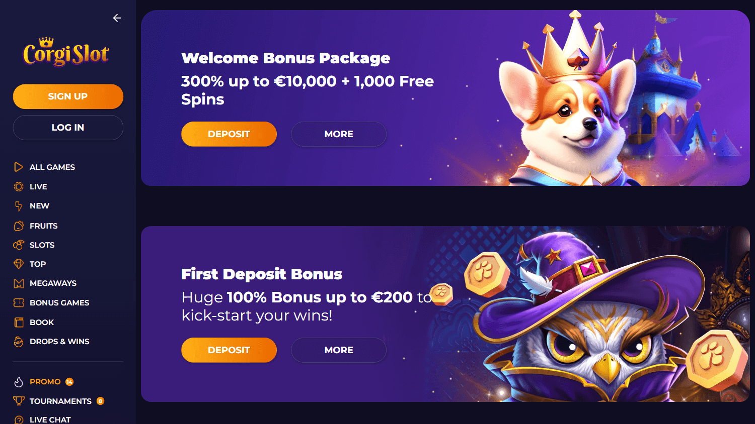 corgislot_casino_promotions_desktop