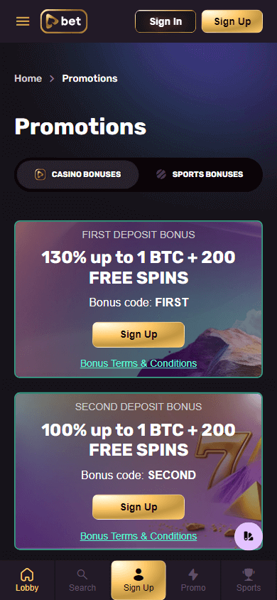 playbet.io_casino_promotions_mobile