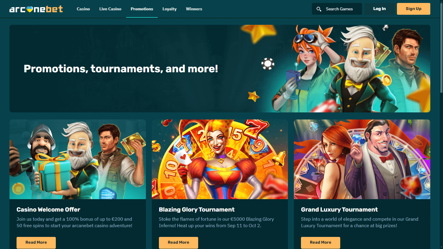 arcanebet_casino_promotions_desktop