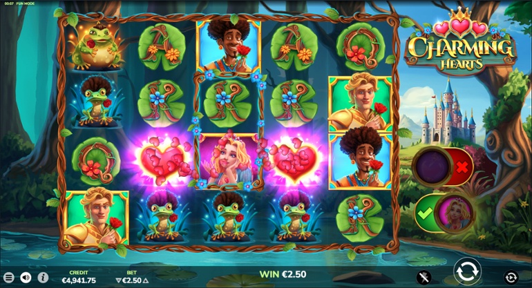 Charming Hearts - Princess Wild symbol