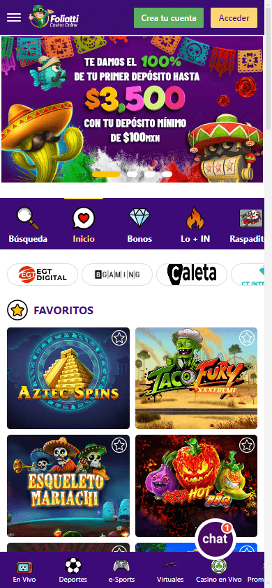 foliatti_casino_homepage_mobile