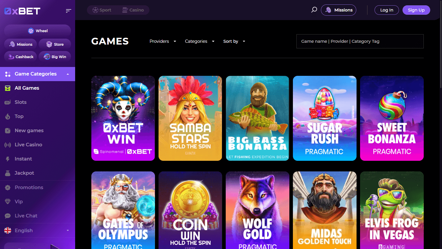 0x.bet_casino_game_gallery_desktop