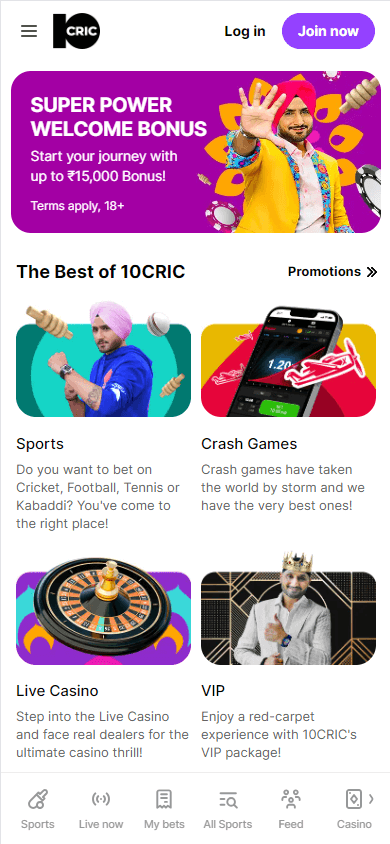 10cric_casino_homepage_mobile