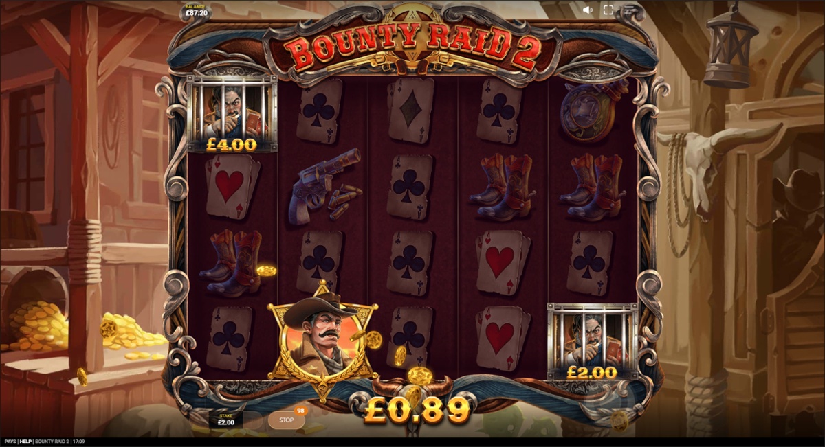 Bounty Raid 2 - Sheriff Scatter symbol