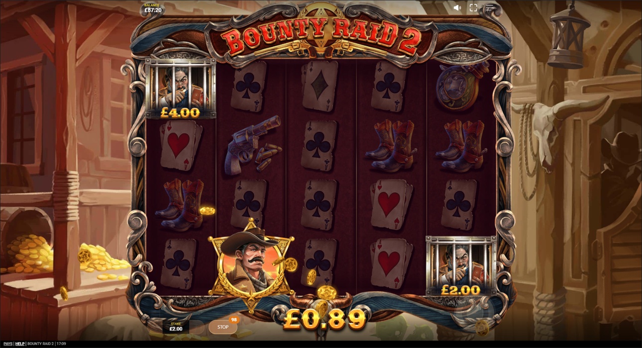 Bounty Raid 2 - Sheriff Scatter symbol