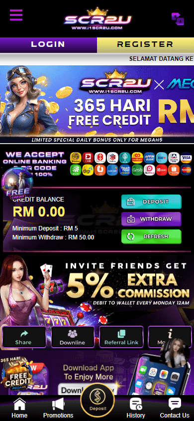 SCR2U_Casino_homepage_mobile