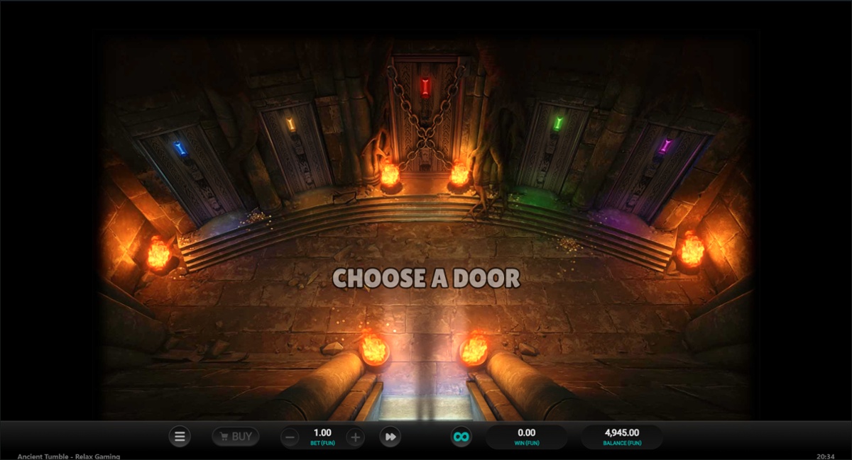 Ancient Tumble - Free Spins options