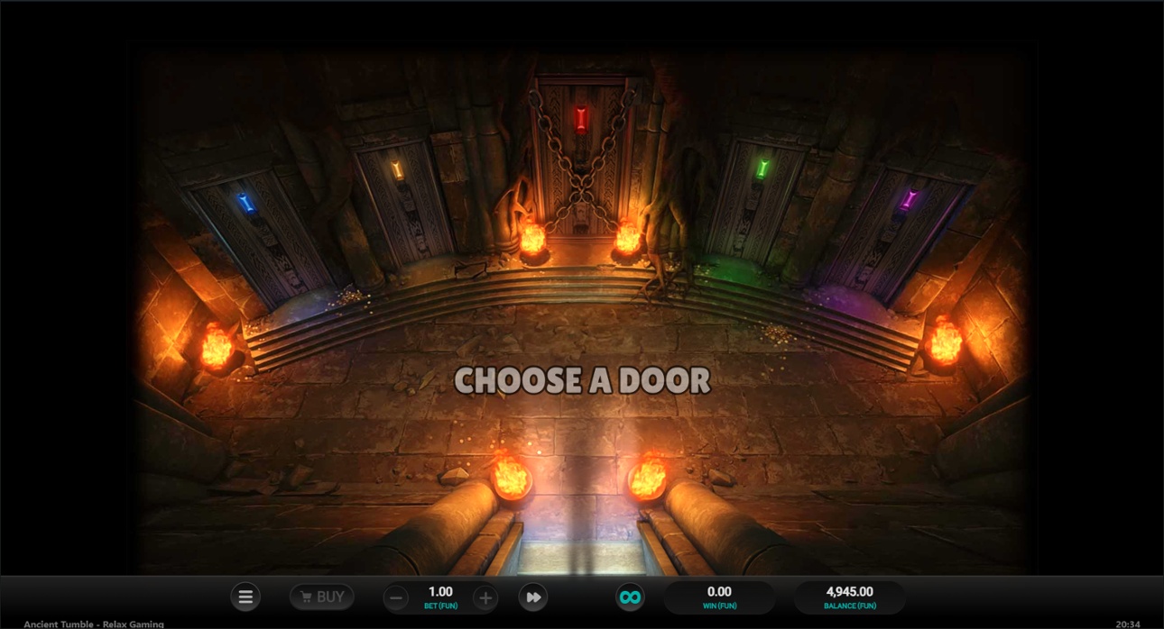 Ancient Tumble - Free Spins options