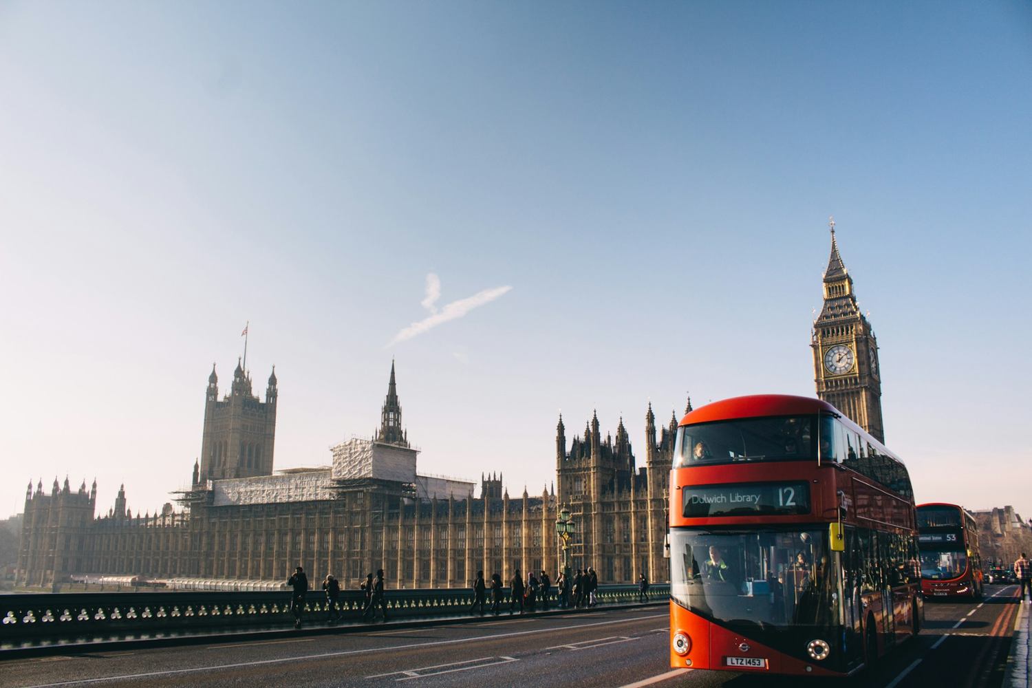 London double decker bus