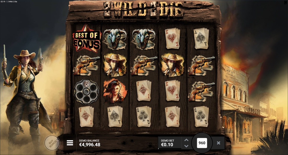 2 Wild 2 Die - Revolver symbol