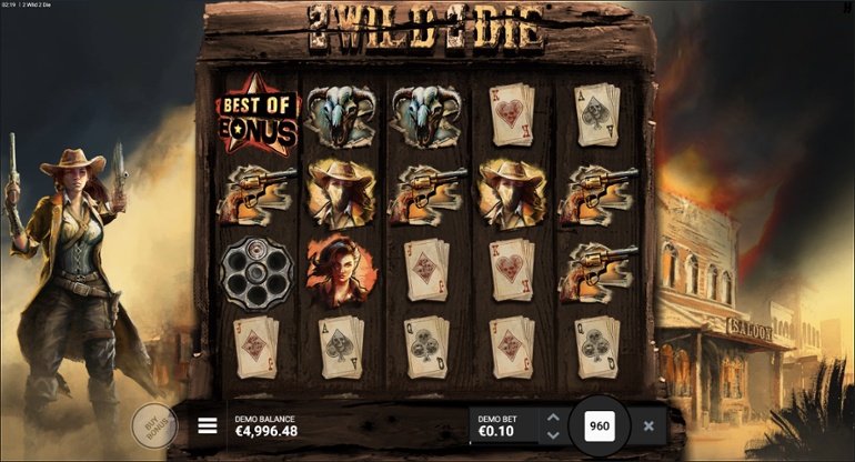 2 Wild 2 Die - Revolver symbol