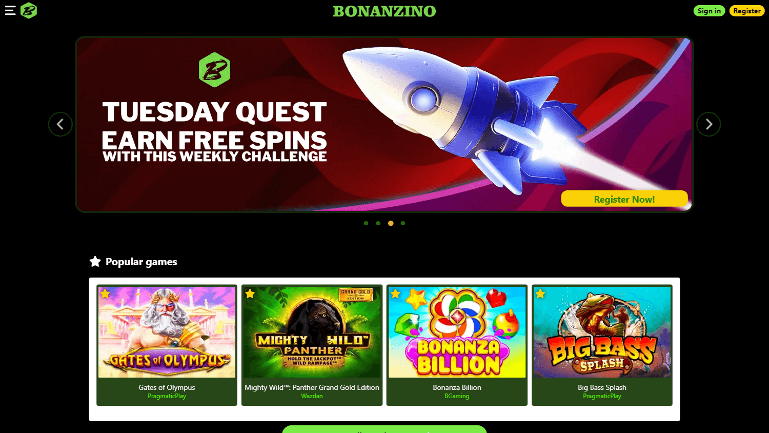 bonanzino_casino_homepage_desktop