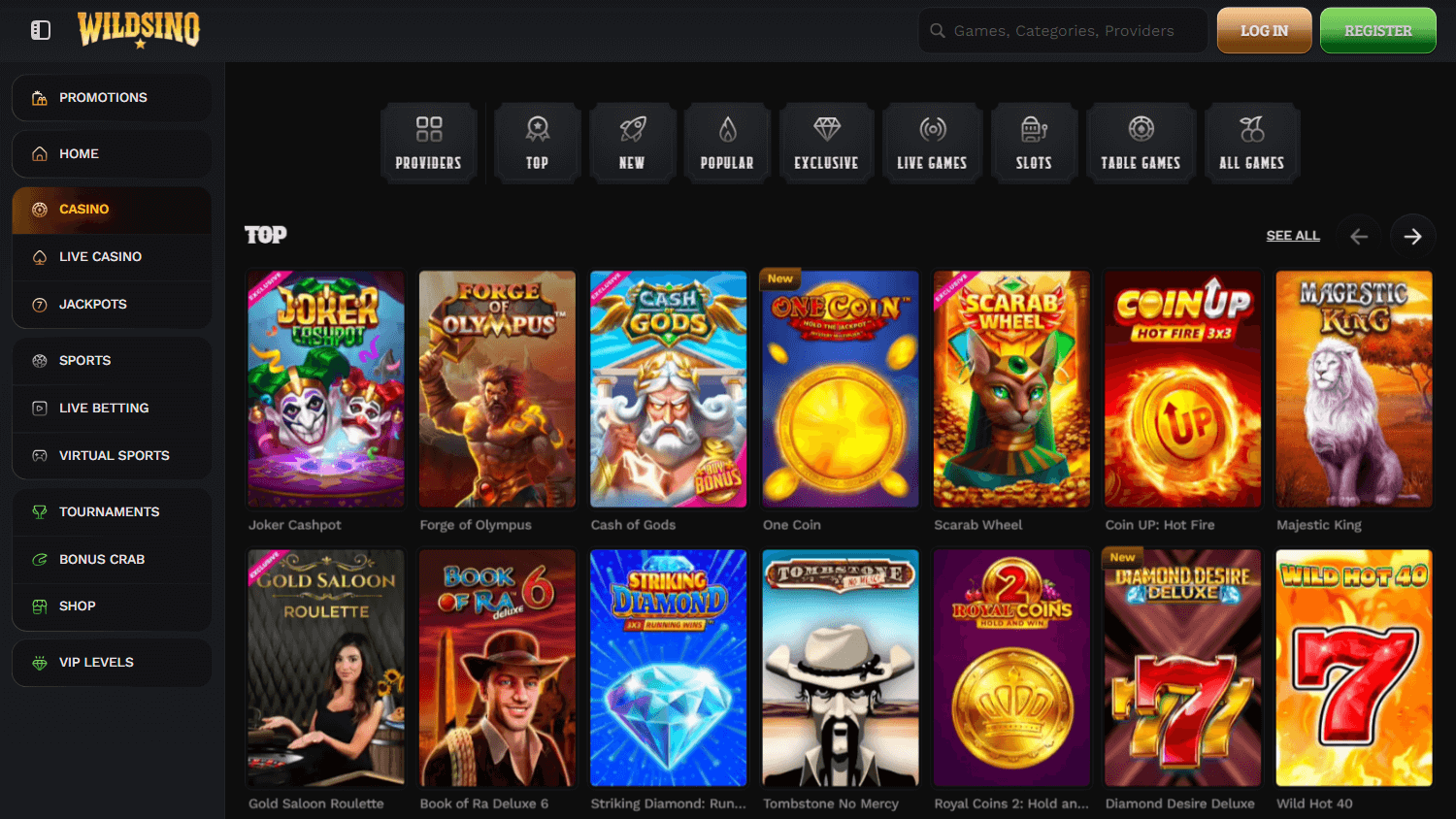 wildsino_casino_game_gallery_desktop