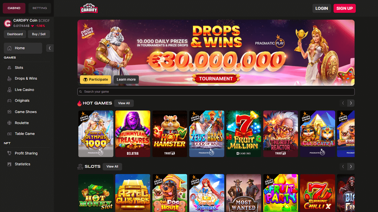 cardify_casino_homepage_desktop