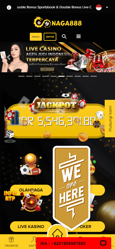 Naga888_Casino_homepage_mobile