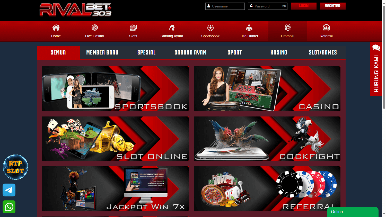 RivalBet303_Casino_promotions_desktop