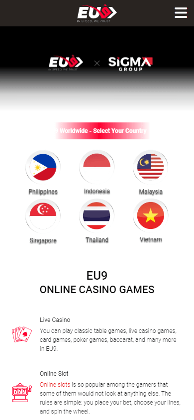 EU9_Casino_homepage_mobile