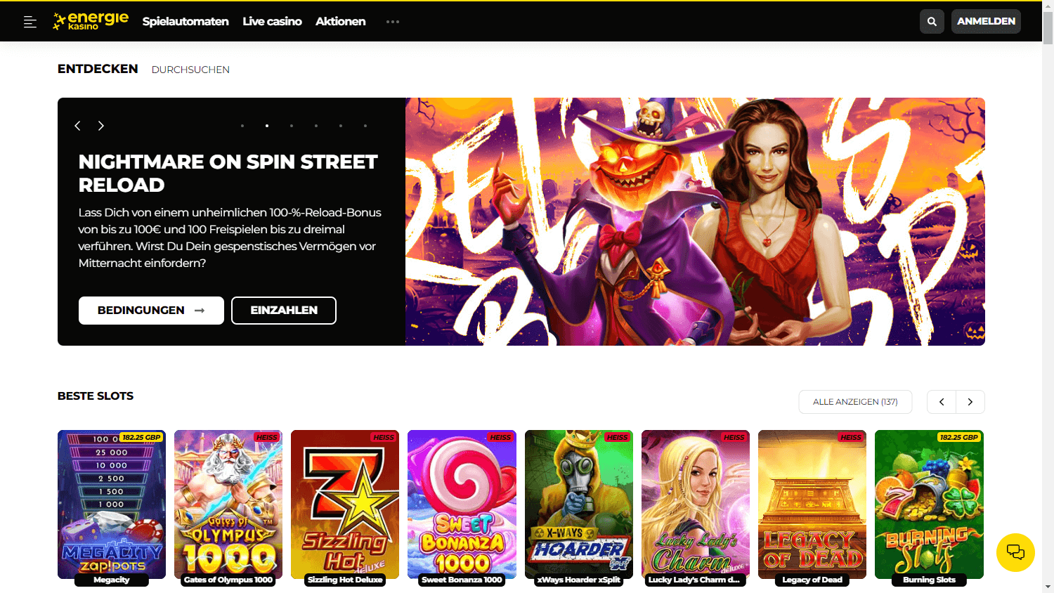 EnergieKasino_Casino_homepage_desktop