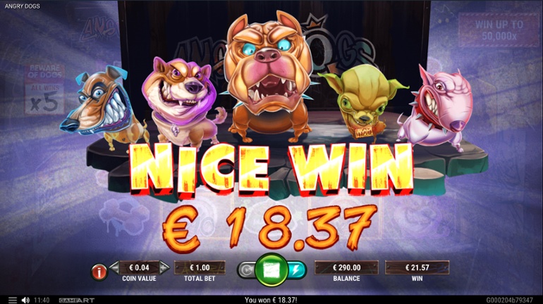 Angry Dogs - Nice win