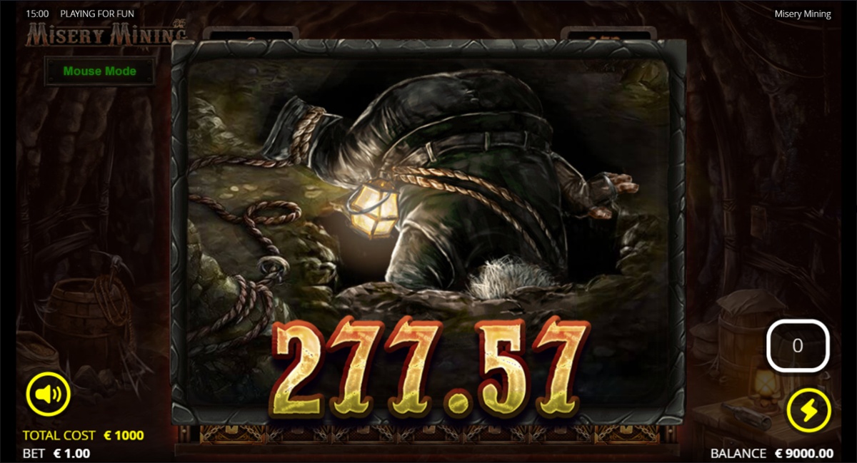 Misery Mining - Huge win